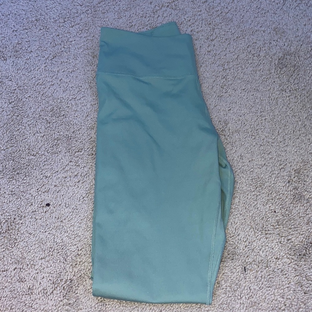 sage green nike leggings